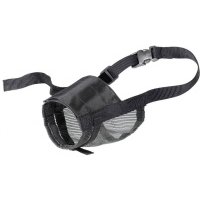 Ferplast мягкий намордник MUZZLE NET XXLARGE с сеткой для собак (15х6 см) Muzzle Net