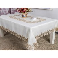 Скатерть Denver цвет: кремовый (160х260 см)