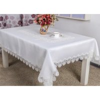 Скатерть Denver цвет: белый (160х260 см)