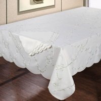 Скатерть + 12 салфеток Clancey (180х360 см) 