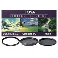 Набор светофильтров Hoya DIGITAL FILTER KIT: 58mm UV (C) HMC MULTI, PL-CIR, NDX8