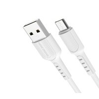Кабель More Choice K26m USB 2.0A для micro USB 1м (White)