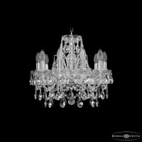 Подвесная люстра Bohemia Ivele Crystal 1411 1411/10/141 Ni 