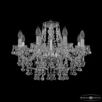 Подвесная люстра Bohemia Ivele Crystal 1409 1409/8/195 Ni