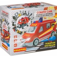 Конструктор с отверткой Пожарная инспекция 