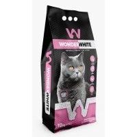 Наполнитель Wonder White Baby Powder c ароматом детской присыпки комкующийся бентонит 10кг 
