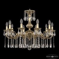 Подвесная люстра Bohemia Ivele Crystal AL7801 AL78101/10/250 A AGB