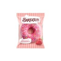 Донат BAKERTON со вкусом "Клубника" 