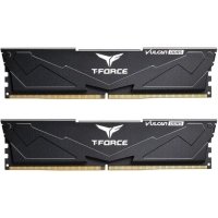 Модуль памяти DDR5 32GB (2*16GB) Team Group T-Force Vulcan black PC5-44800 5600MHz CL36 1.2V FLBD532G5600HC36BDC01