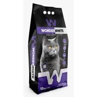 Наполнитель Wonder White Lavender c ароматом лаванды комкующийся бентонит 10кг 