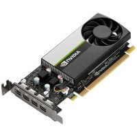 Видеокарта PCI-E PNY 8GB GDDR6 128bit 1065/10000MHz 4*mDP T1000 (VCNT1000-8GB-PB)