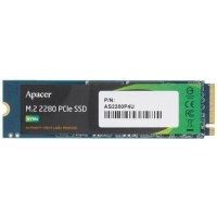 Накопитель SSD M.2 2280 Apacer AS2280P4U 512GB PCIe Gen3x4, NVMe, 3D NAND, R3500/W2300 Mb/s, MTBF 1.8M, Retail AP512GAS2280P4U-1