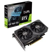 Видеокарта PCI-E ASUS 8GB GDDR6, 128bit, HDMI, 3*DP GeForce RTX 3050 Dual OC (DUAL-RTX3050-O8G)