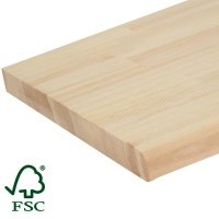Ступень прямая массив хвоя сорт Экстра 40x300x800 мм 