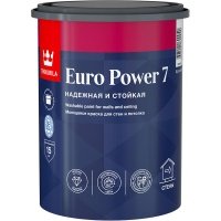 Краска для колеровки водно-дисперсионная Tikkurila Euro Power-7 прозрачная база С 0.9 л 