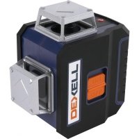 Уровень лазерный Dexell NL360 на штативе, дальность до 20 м 
