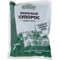 Средство для защиты растений от болезней "Железный купорос" 300 г 