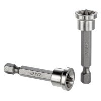 Биты для гипсокартона Dexter, PZ2, 50 мм, 2 шт. 
