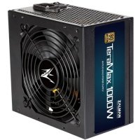 Блок питания ATX Zalman 1000W, APFC, 120mm fan, 80+ Gold, full modular, Retail TeraMax