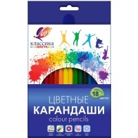 Набор карандашей Луч Классика 18 цветов