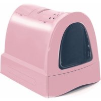 Imac Zuma туалет закрытый для кошек (Розовый) 