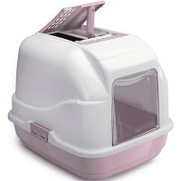 Imac Easy Cat туалет закрытый для кошек (Розовый) 