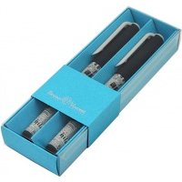 Набор шариковых ручек на масляной основе PrimeWrite. Газета-3, синие, 2 штуки 