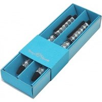 Набор шариковых автоматических ручек ArtClick. Круги, синие, 2 штуки 