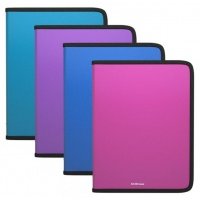 Папка на молнии ErichKrause Vivid Colors A4, 30х21,5 см 