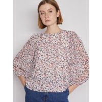 Блузка с цветочным принтом 02213117Y073 