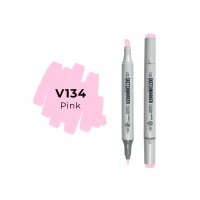 Маркер двухсторонний на спиртовой основе Sketchmarker Цвет Розовый
