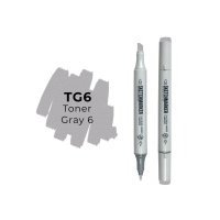 Маркер двухсторонний на спиртовой основе Sketchmarker Цвет Тонированный серый 6