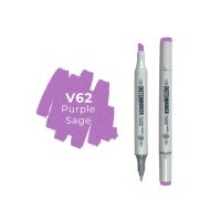 Маркер двухсторонний на спиртовой основе Sketchmarker Цвет Бордовый шалфей