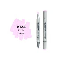 Маркер двухсторонний на спиртовой основе Sketchmarker Цвет Розовые кружева