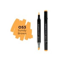 Маркер двухсторонний на спиртовой основе Sketchmarker Brush Цвет Песок коричневый