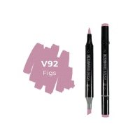 Маркер двухсторонний на спиртовой основе Sketchmarker Brush Цвет Инжир