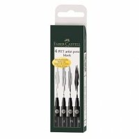 Набор маркеров профессиональных Faber-castell "Pitt" 4 шт (M.F.S.SX)