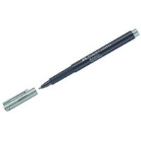 Маркер для декорирования Faber-Castell "Metallics" 1,5 мм, голубой металлик 