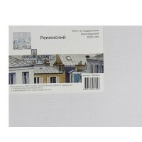 Холст на подрамнике грунтованный Туюкан репинский 30x50 см