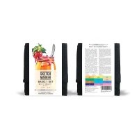 Набор маркеров Sketchmarker Basic 1 set 12 Базовые оттенки сет 1 (12 маркеров + сумка органайзер)