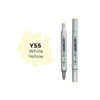 Маркер двухсторонний на спиртовой основе Sketchmarker Цвет Бело-желтый 