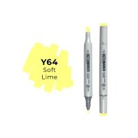 Маркер двухсторонний на спиртовой основе Sketchmarker Цвет Мягкий лайм 