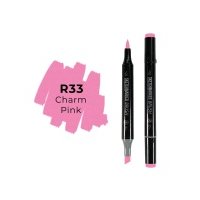 Маркер двухсторонний на спиртовой основе Sketchmarker Brush Цвет Очаровательный розовый