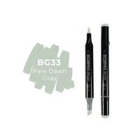 Маркер двухсторонний на спиртовой основе Sketchmarker Brush Цвет Бледно-серый рассвет
