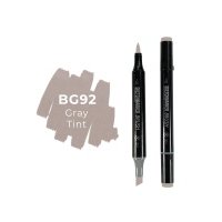 Маркер двухсторонний на спиртовой основе Sketchmarker Brush Цвет Серый насыщенный