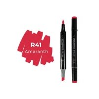 Маркер двухсторонний на спиртовой основе Sketchmarker Brush Цвет Пурпурный Амарант