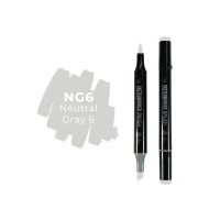 Маркер двухсторонний на спиртовой основе Sketchmarker Brush Цвет Нейтральный серый 6