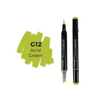 Маркер двухсторонний на спиртовой основе Sketchmarker Brush Цвет Ярко зеленый 