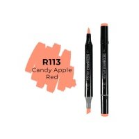 Маркер двухсторонний на спиртовой основе Sketchmarker Brush Цвет Красное яблоко в карамели 