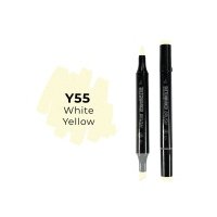 Маркер двухсторонний на спиртовой основе Sketchmarker Brush Цвет Бело-желтый 